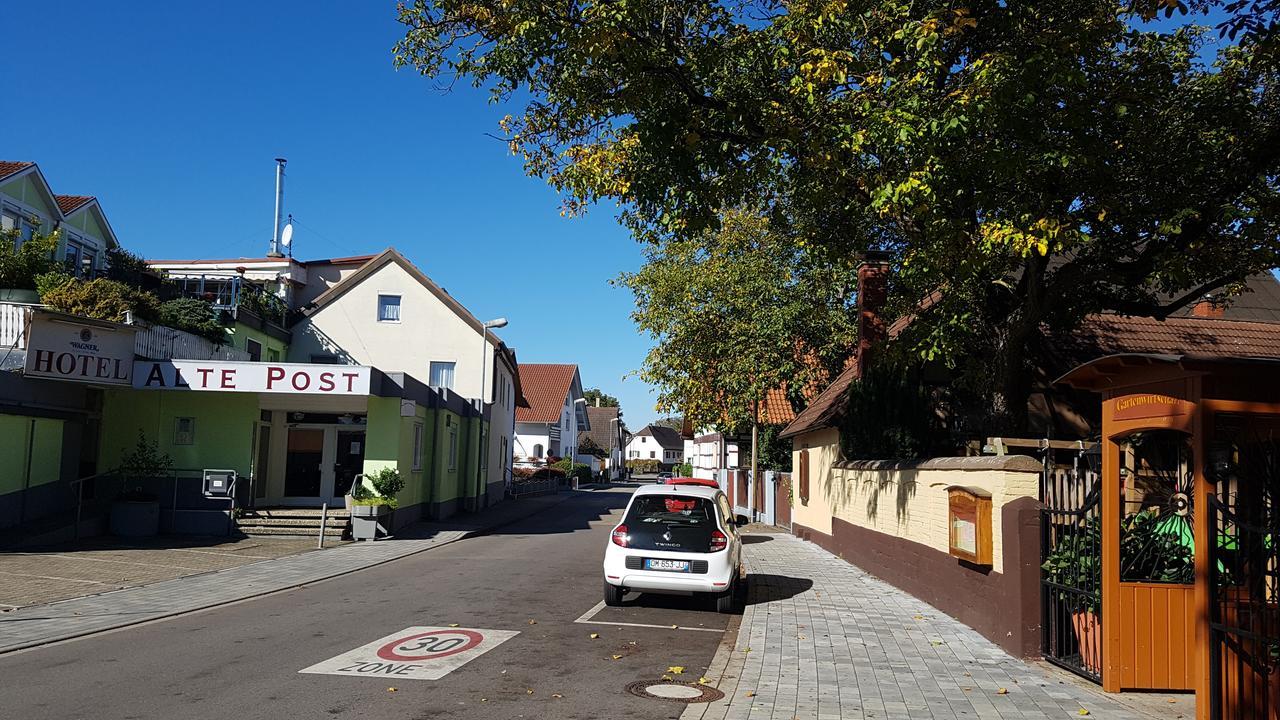 Hotel Alte Post Kehl Bagian luar foto
